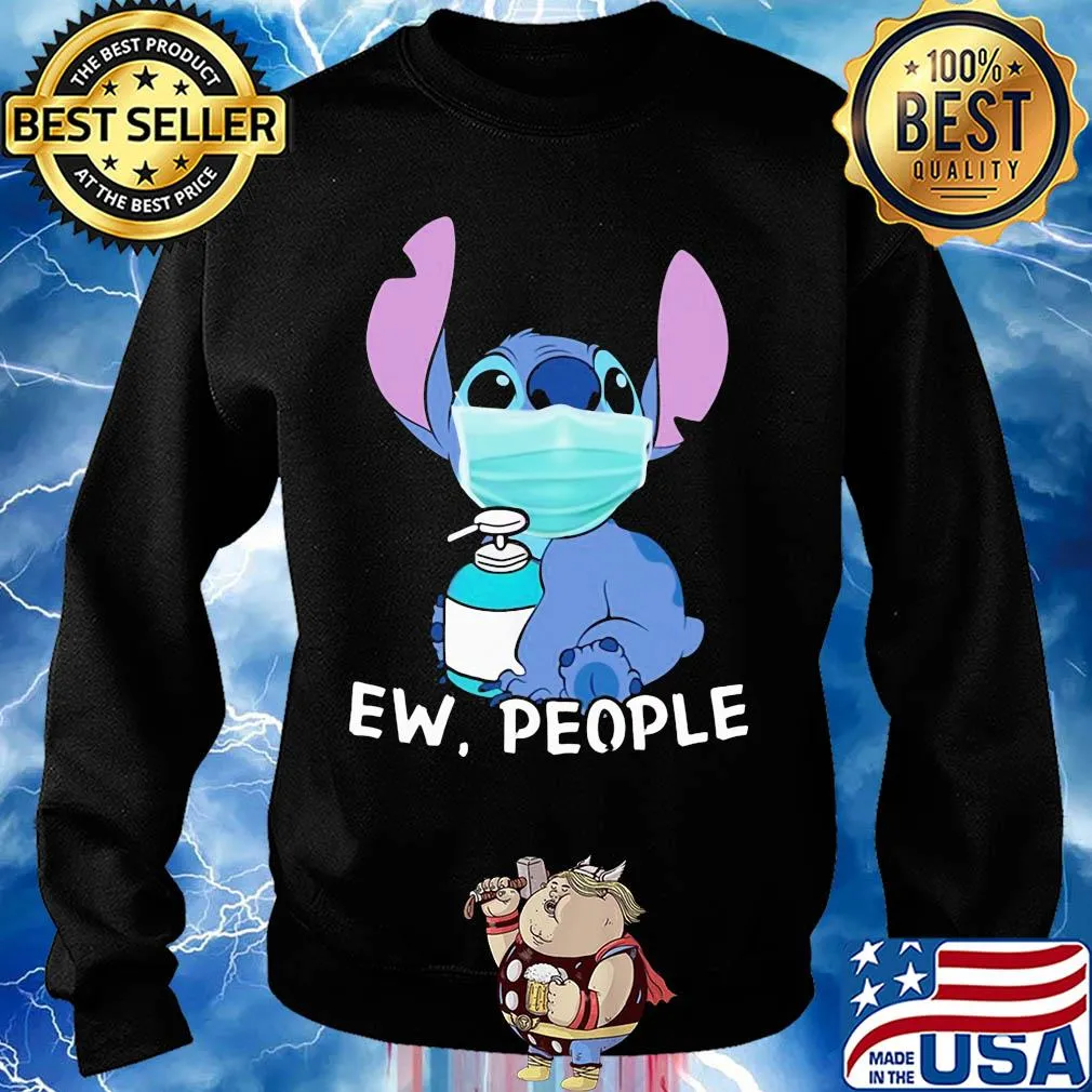 Stitch mask hug soap ew people s Sweater