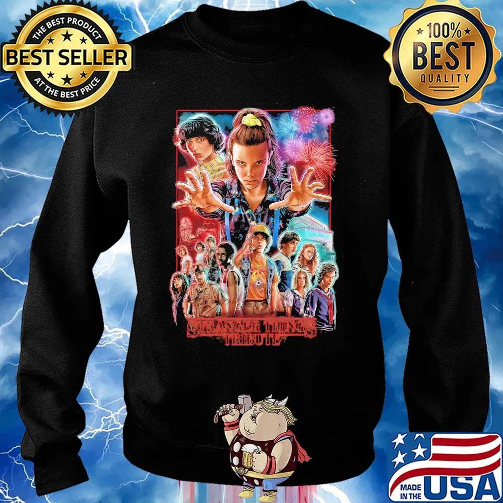 Stranger things tribute eleven ulzzang movie harajuku firework s Sweater