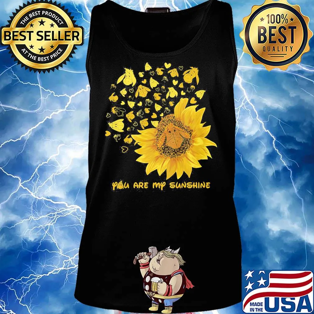 Sunflower eeyore donkey you are my sunshine s Tank top