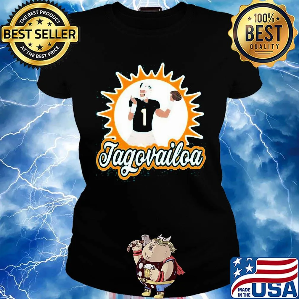 Tagovailoa miami dolphins tua time logo s Ladies tee