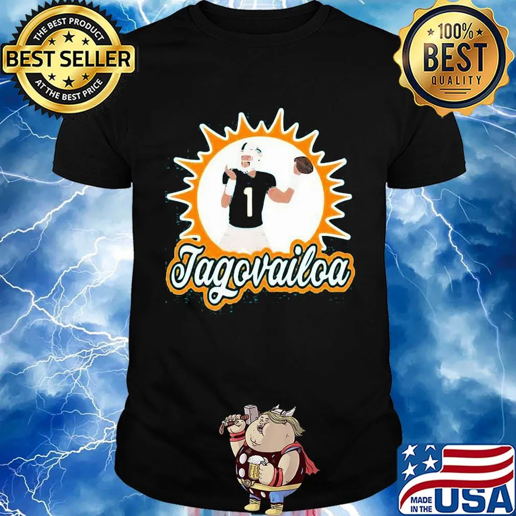 Tagovailoa miami dolphins tua time logo shirt