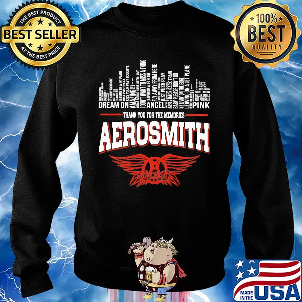 Thank you for the memories aerosmith s Sweater