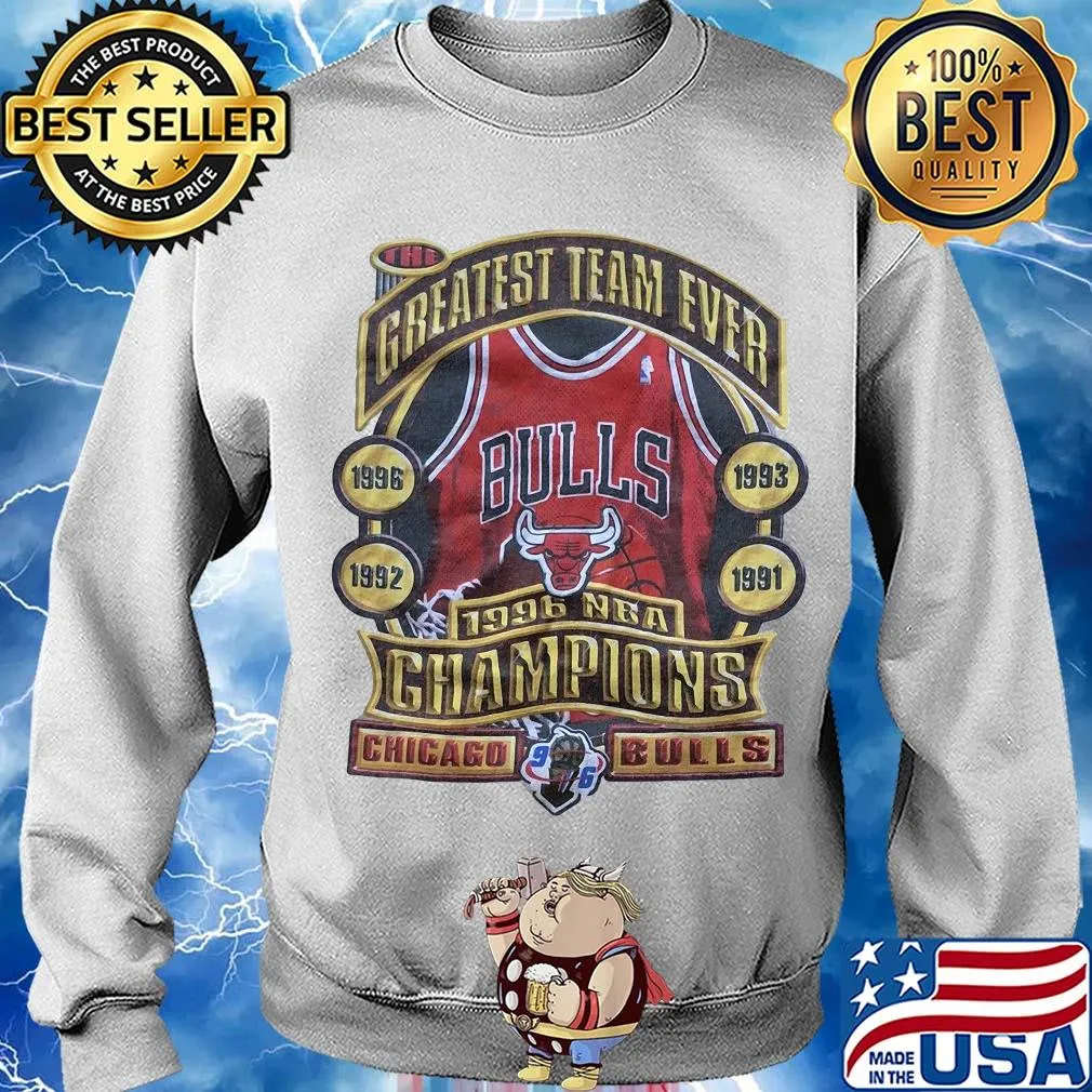 The greatest team ever 1996 nba champions chicago bulls s Sweater