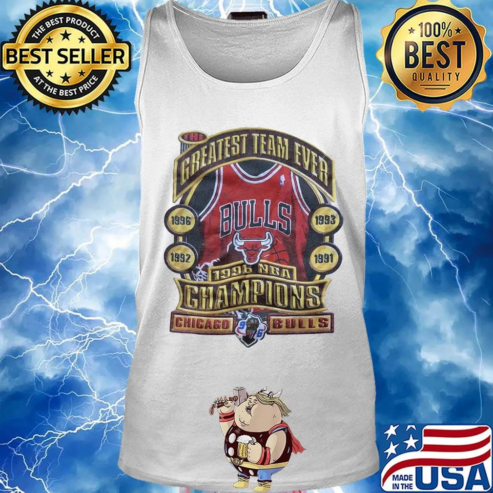 The greatest team ever 1996 nba champions chicago bulls s Tank top