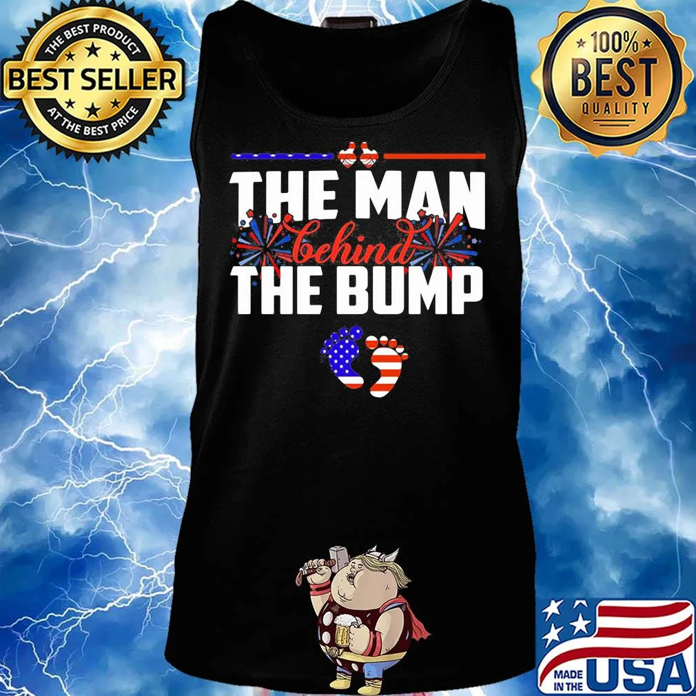 The man behind the bump American flag veteran Independence Day s Tank top