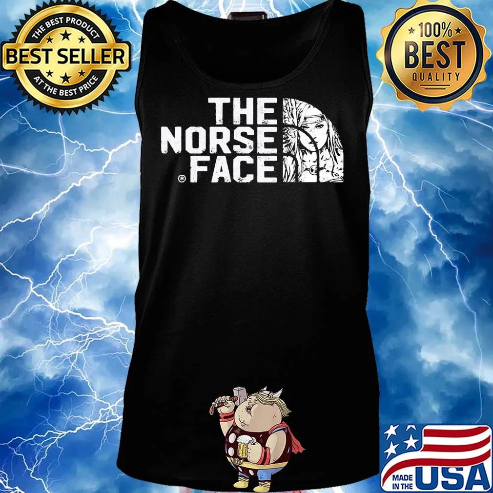 The Norse Face Shieldmaiden Viking Norse s Tank top