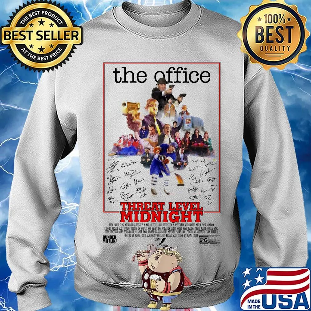 The office threat level midnight episode signatures porter's s Sweater