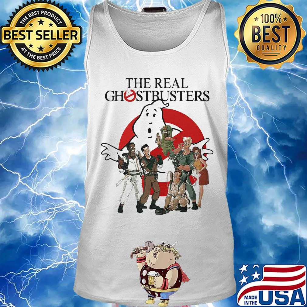 The real ghostbusters animated tv series logo s Tank top