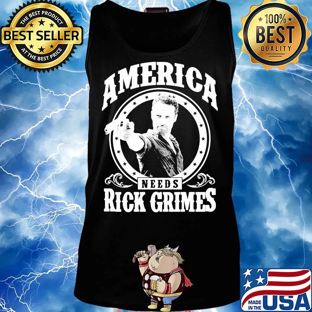 The walking dead america needs rick grimes s Tank top