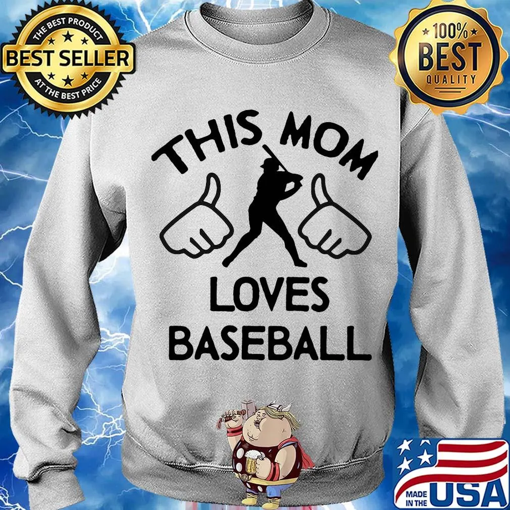 This mom loves baseball s Sweater