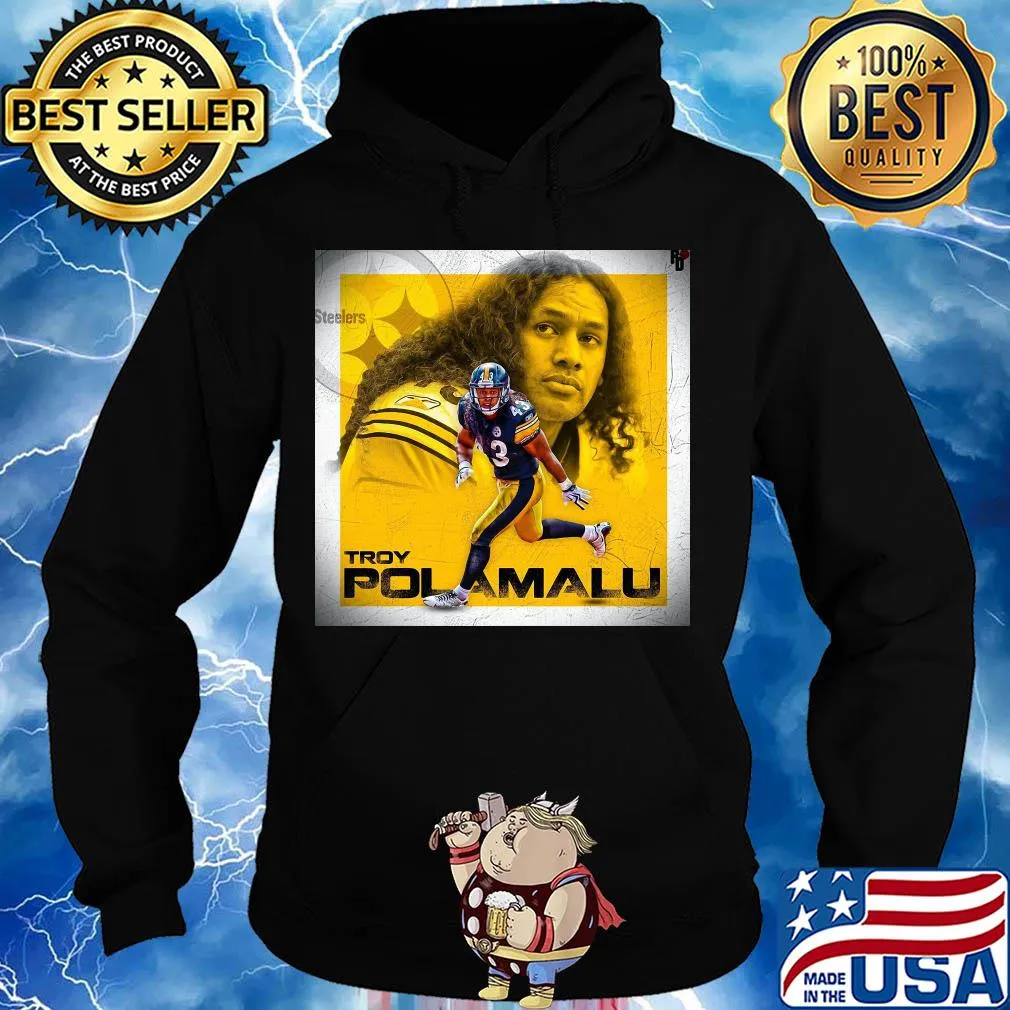 Troy polamalu pittsburgh steelers football team s Hoodie