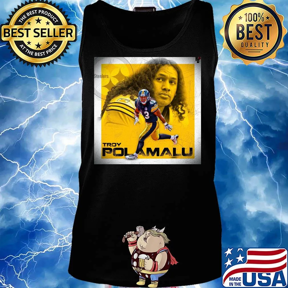 Troy polamalu pittsburgh steelers football team s Tank top