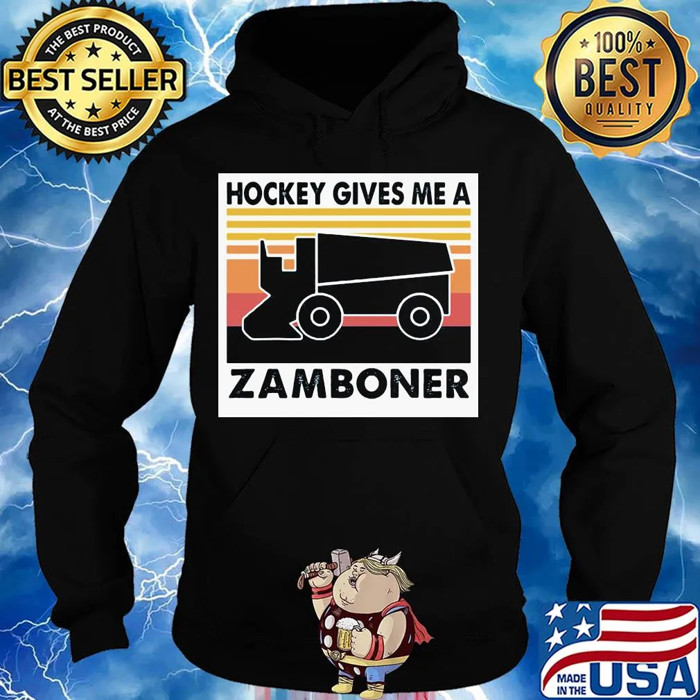 Truck hockey gives me a zamboner vintage s Hoodie