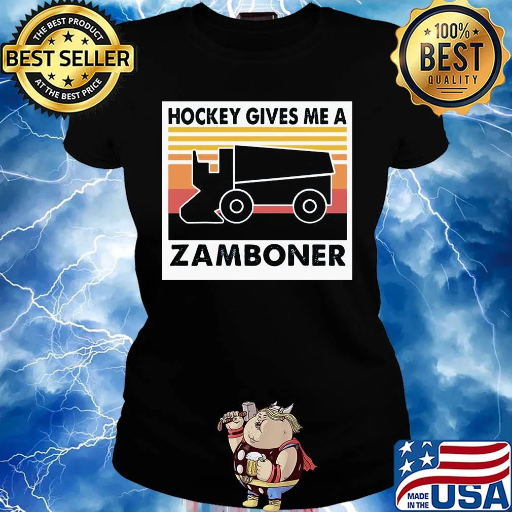 Truck hockey gives me a zamboner vintage s Ladies tee