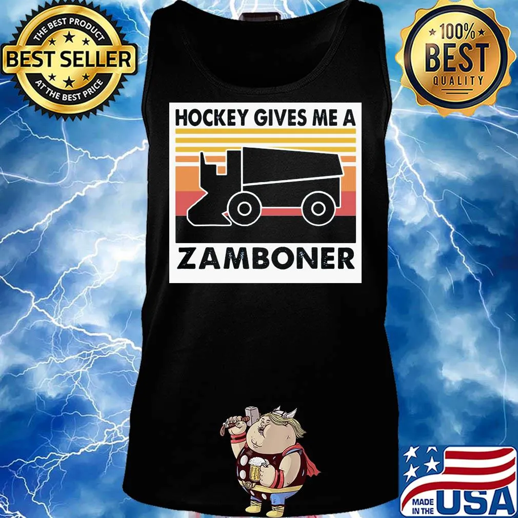 Truck hockey gives me a zamboner vintage s Tank top