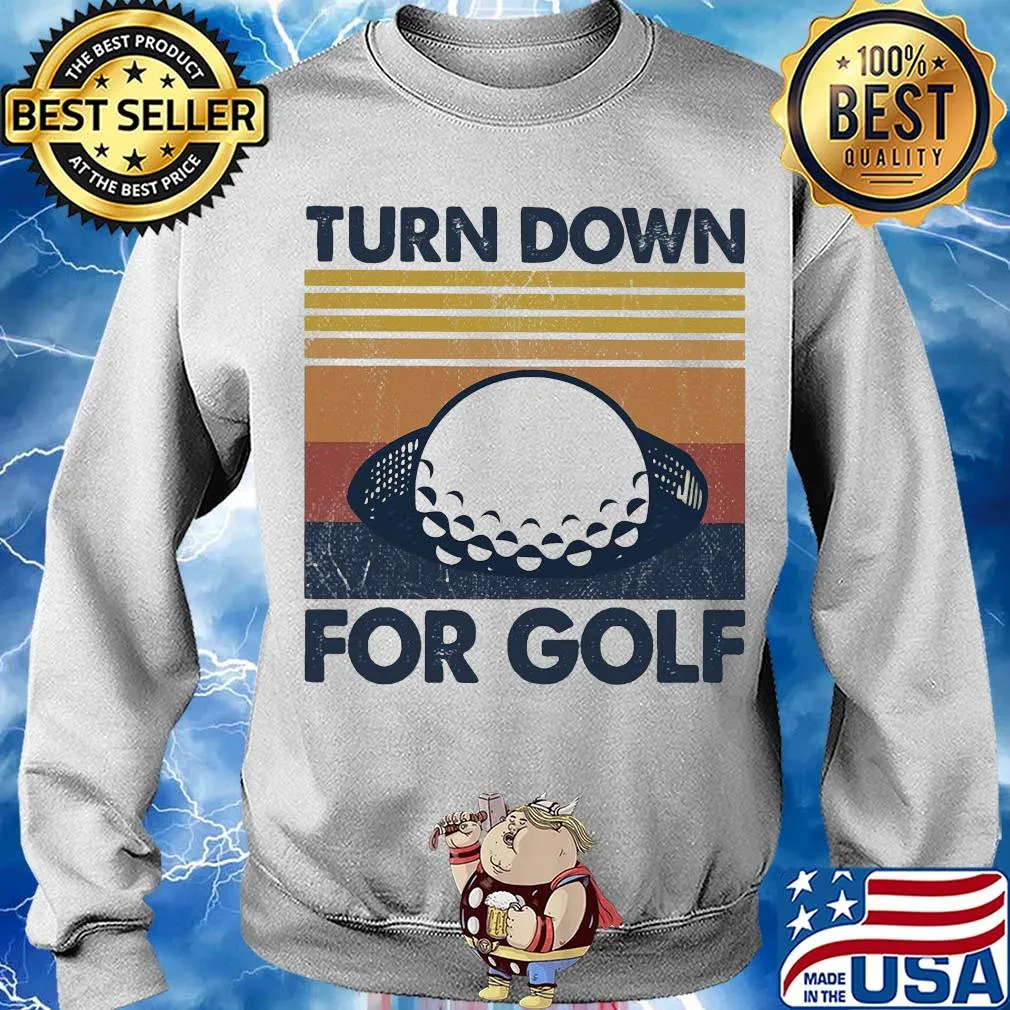 Turn down for golf vintage 2020 s Sweater
