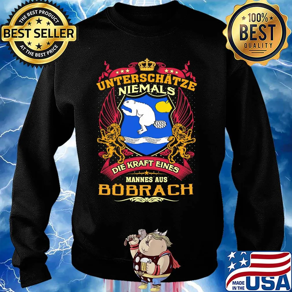 Unterschätze niemals die kraft eines mannes aus bobrach s Sweater