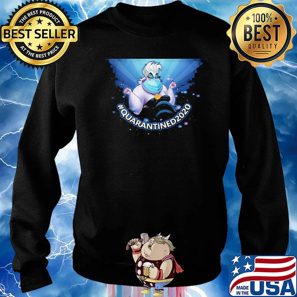 Ursula Disney face mask Quarantined 2020 s Sweater