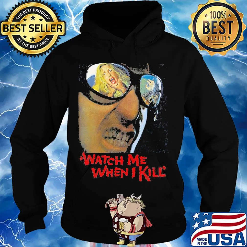 Watch me when i kill black corrado pani paola tedesco homme s Hoodie