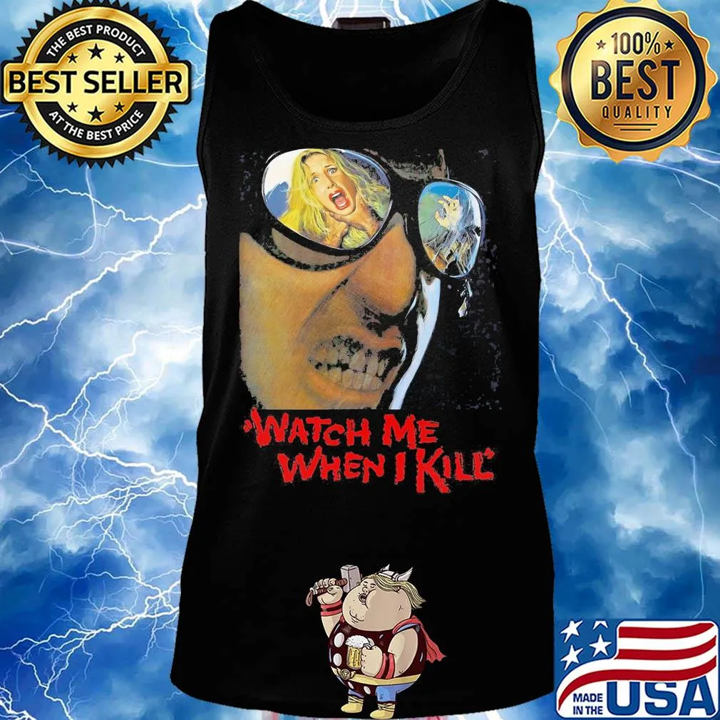 Watch me when i kill black corrado pani paola tedesco homme s Tank top