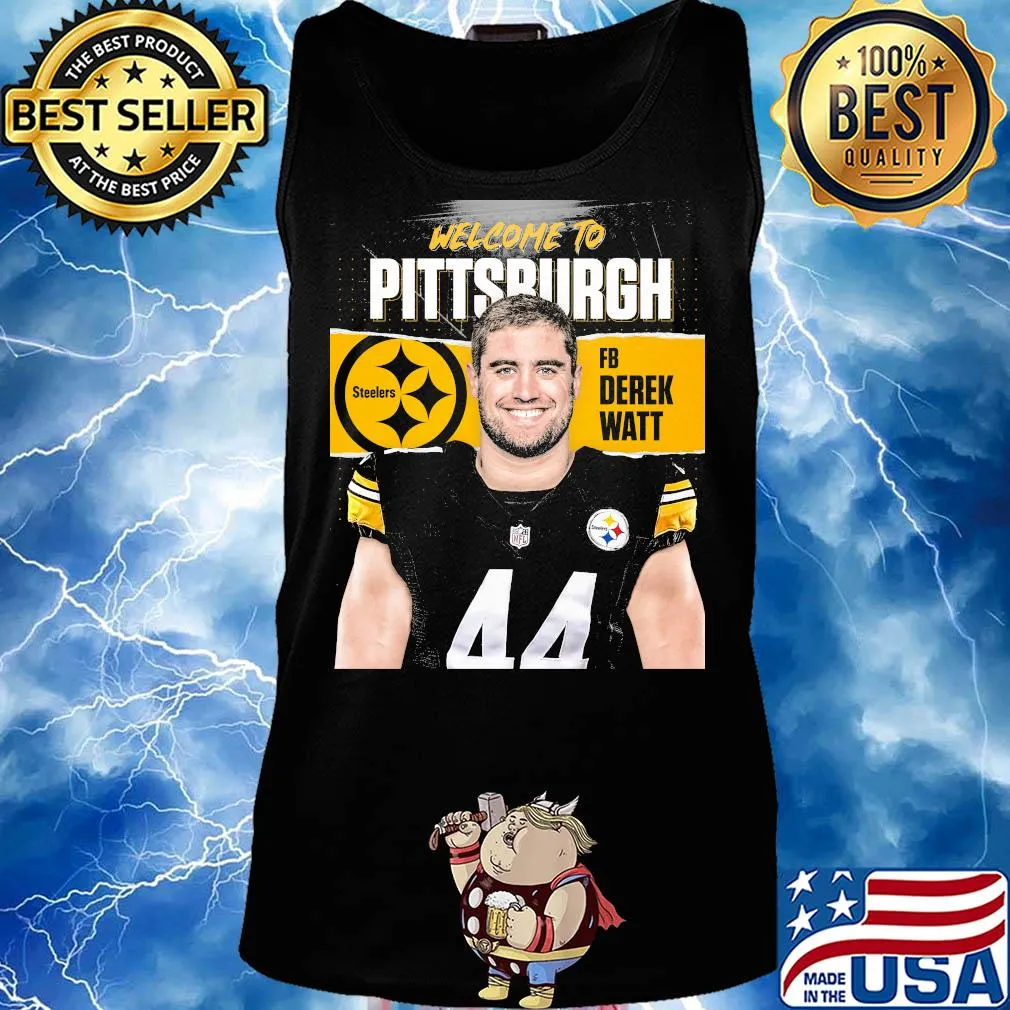 Welcome to pittsburgh steelers football team fb derek watt s Tank top
