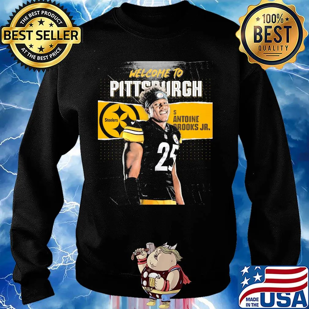 Welcome to pittsburgh steelers football team s antoine brooks jr s Sweater
