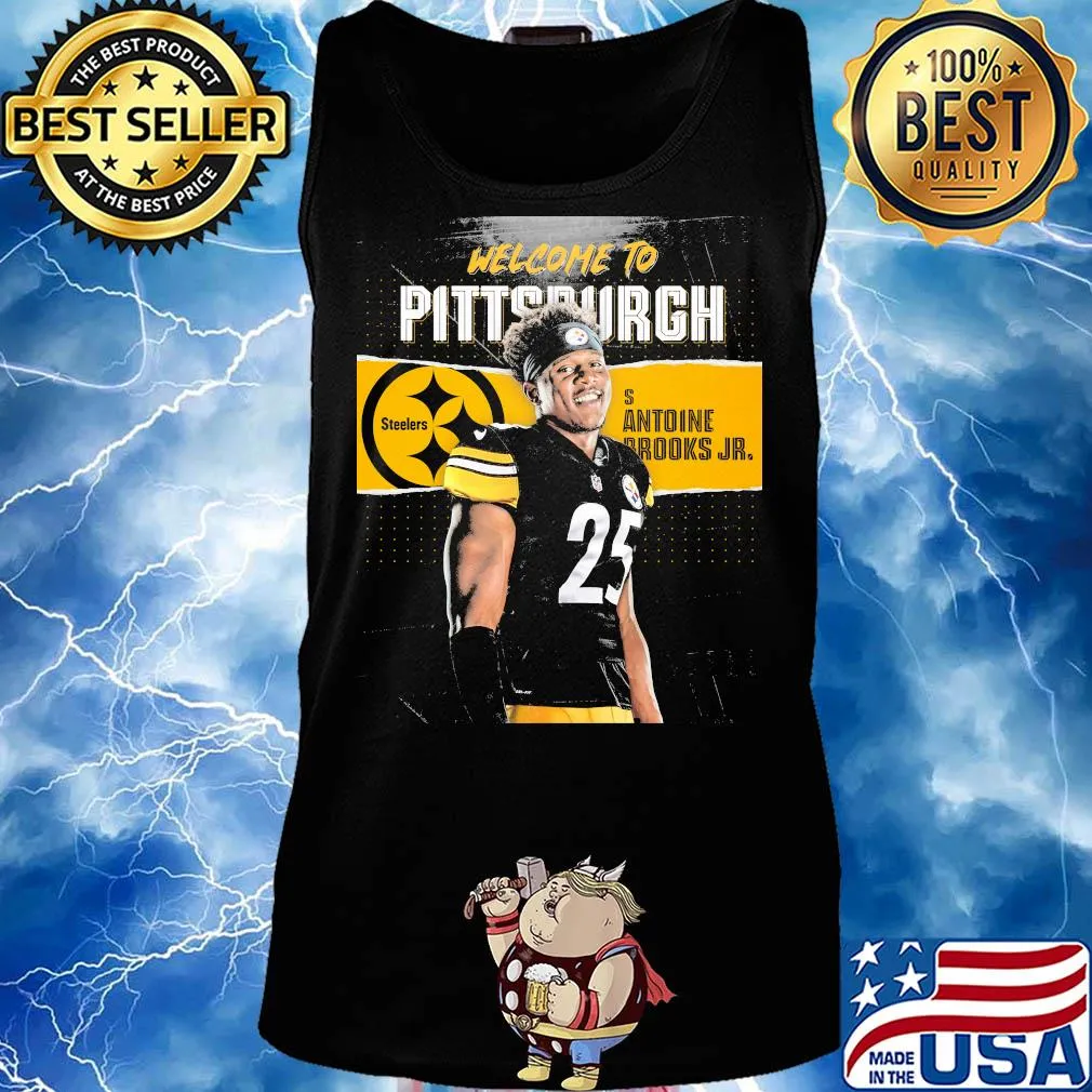 Welcome to pittsburgh steelers football team s antoine brooks jr s Tank top