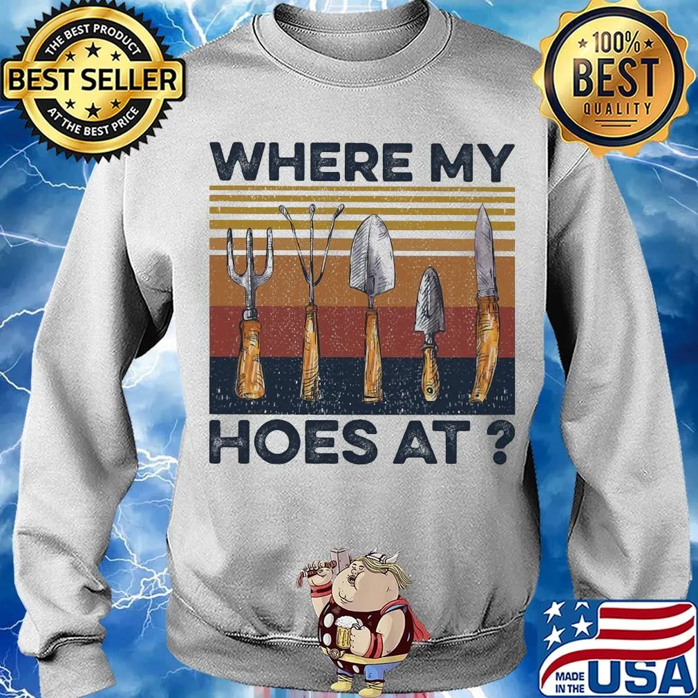 Where my hoes at vintage s Sweater