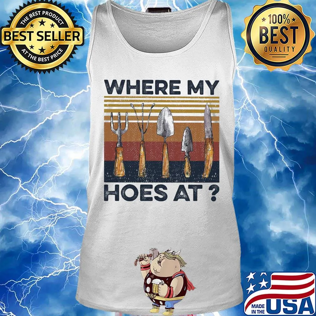 Where my hoes at vintage s Tank top