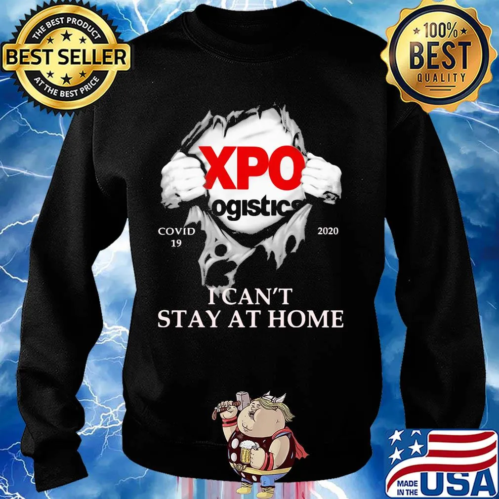 Xpo logistics covid-19 2020 i can’t stay at home hand s Sweater
