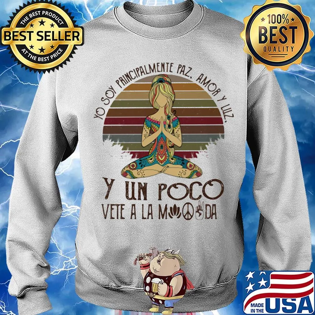 Yo soy principalmente paz amor y luz y un poco vete a la vintage s Sweater
