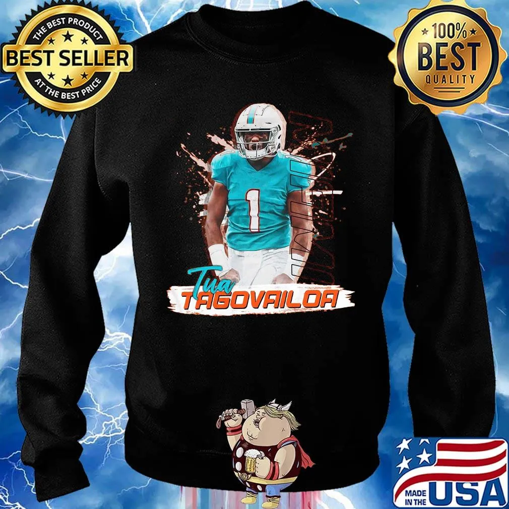 1 tua tagovailoa miami dolphins football s Sweater