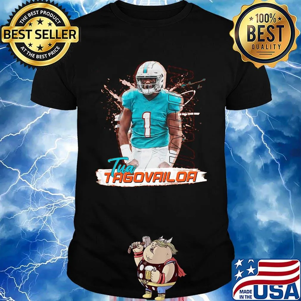 1 tua tagovailoa miami dolphins football shirt