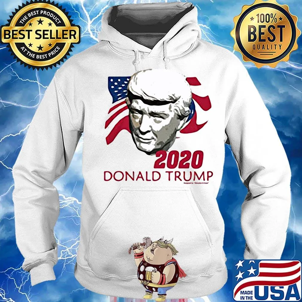 2020 donald trump american flag independence day s Hoodie