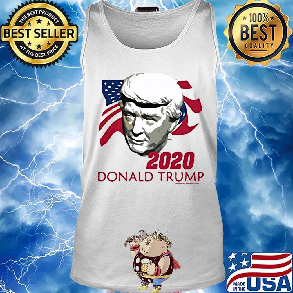 2020 donald trump american flag independence day s Tank top
