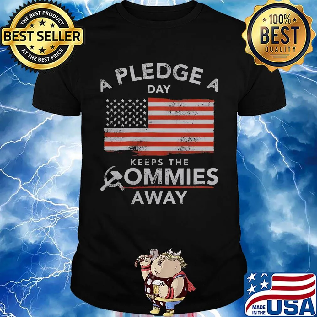 A people a day keeps the commies away American flag veteran Independence Day shirt