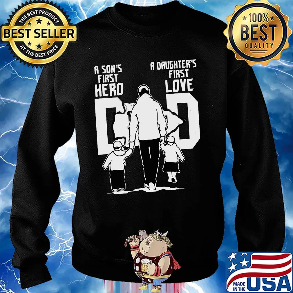 A son's first hero a daughter's first love dad san francisco 49ers happy father's day s Sweater