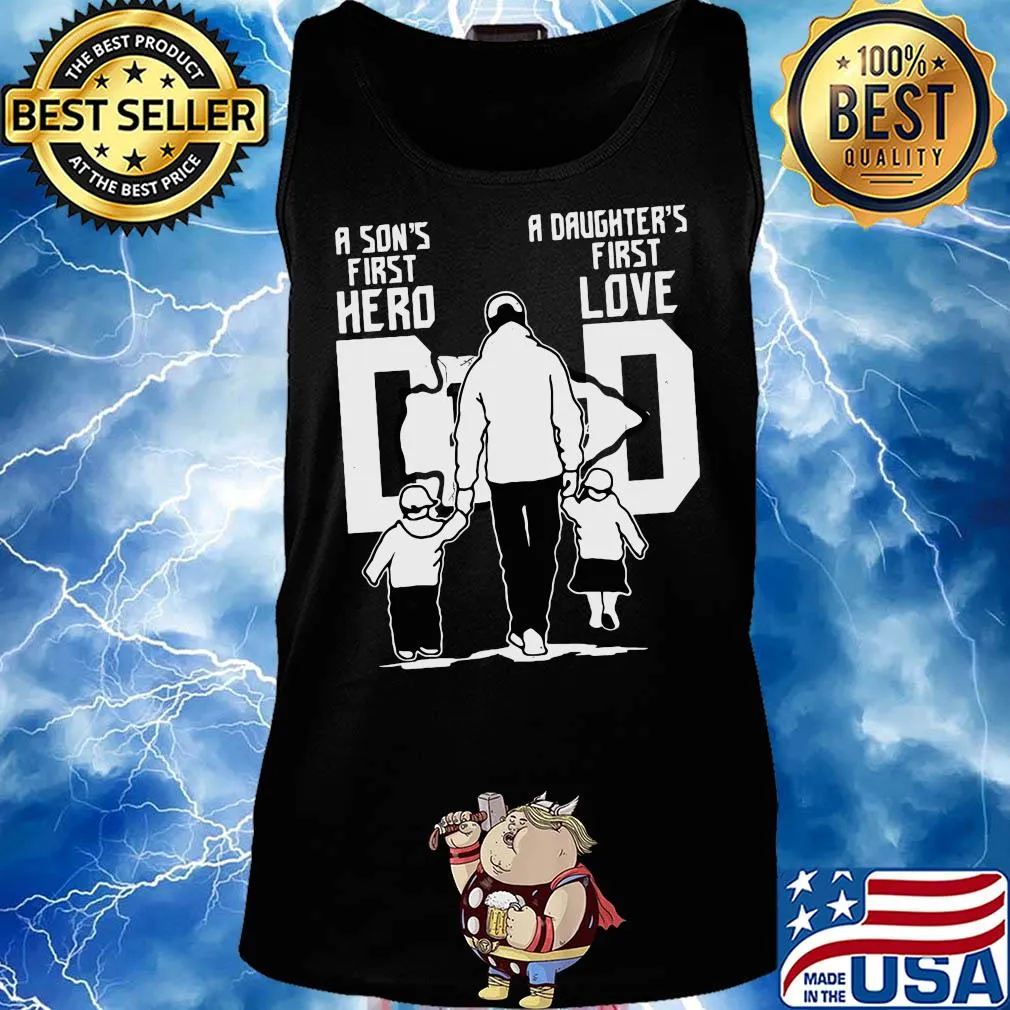 A son's first hero a daughter's first love dad san francisco 49ers happy father's day s Tank top