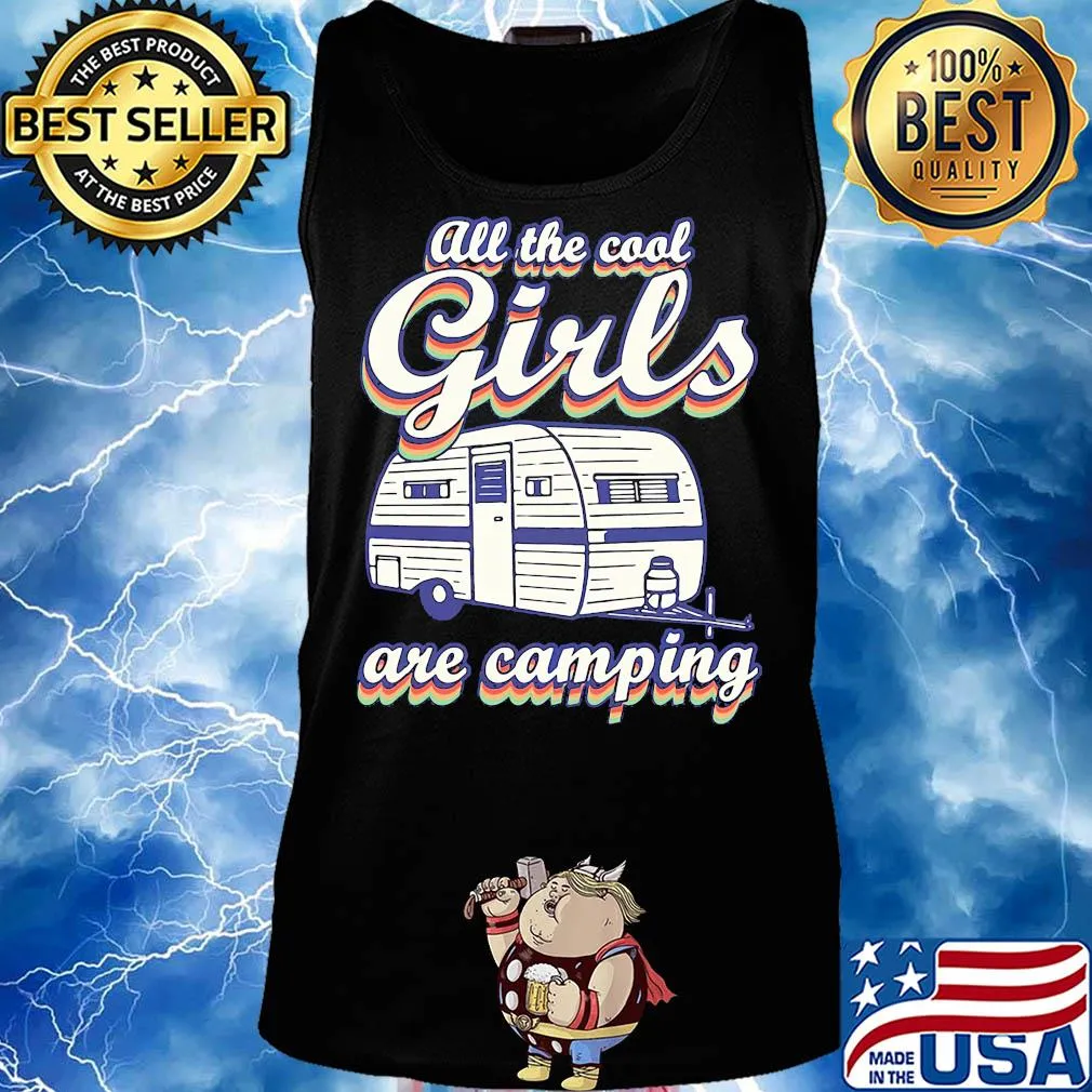 All the cool girls are camping s Tank top