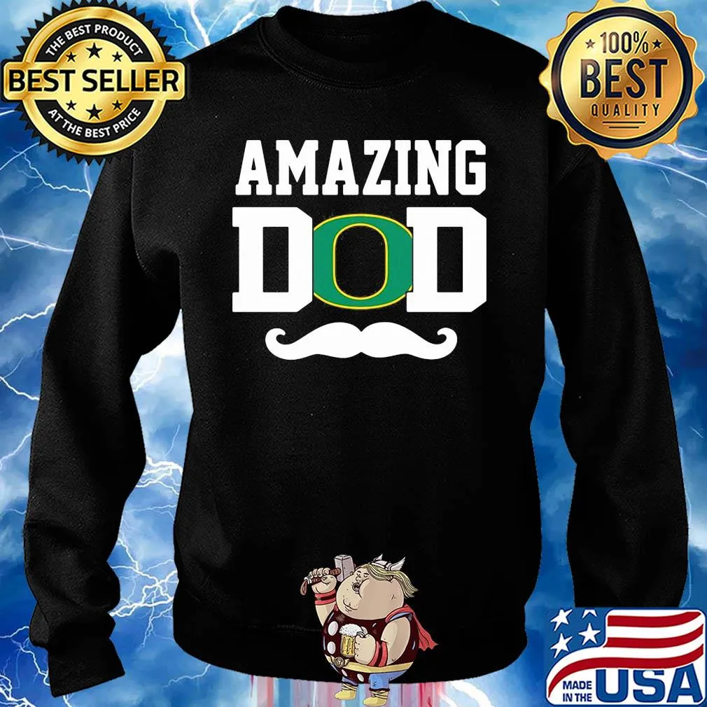 Amazing dad beard oregon ducks happy father's day s Sweater