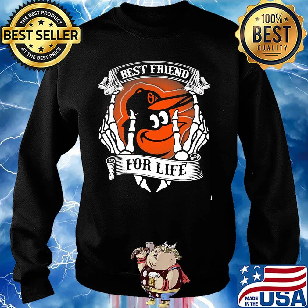 Baltimore orioles best friend for life seketon s Sweater