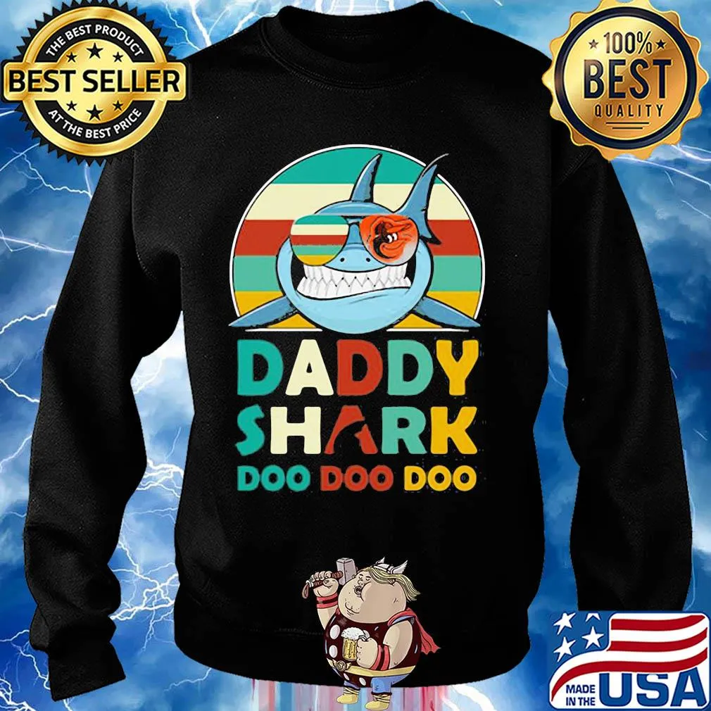 Baltimore orioles daddy shark doo doo doo vintage s Sweater