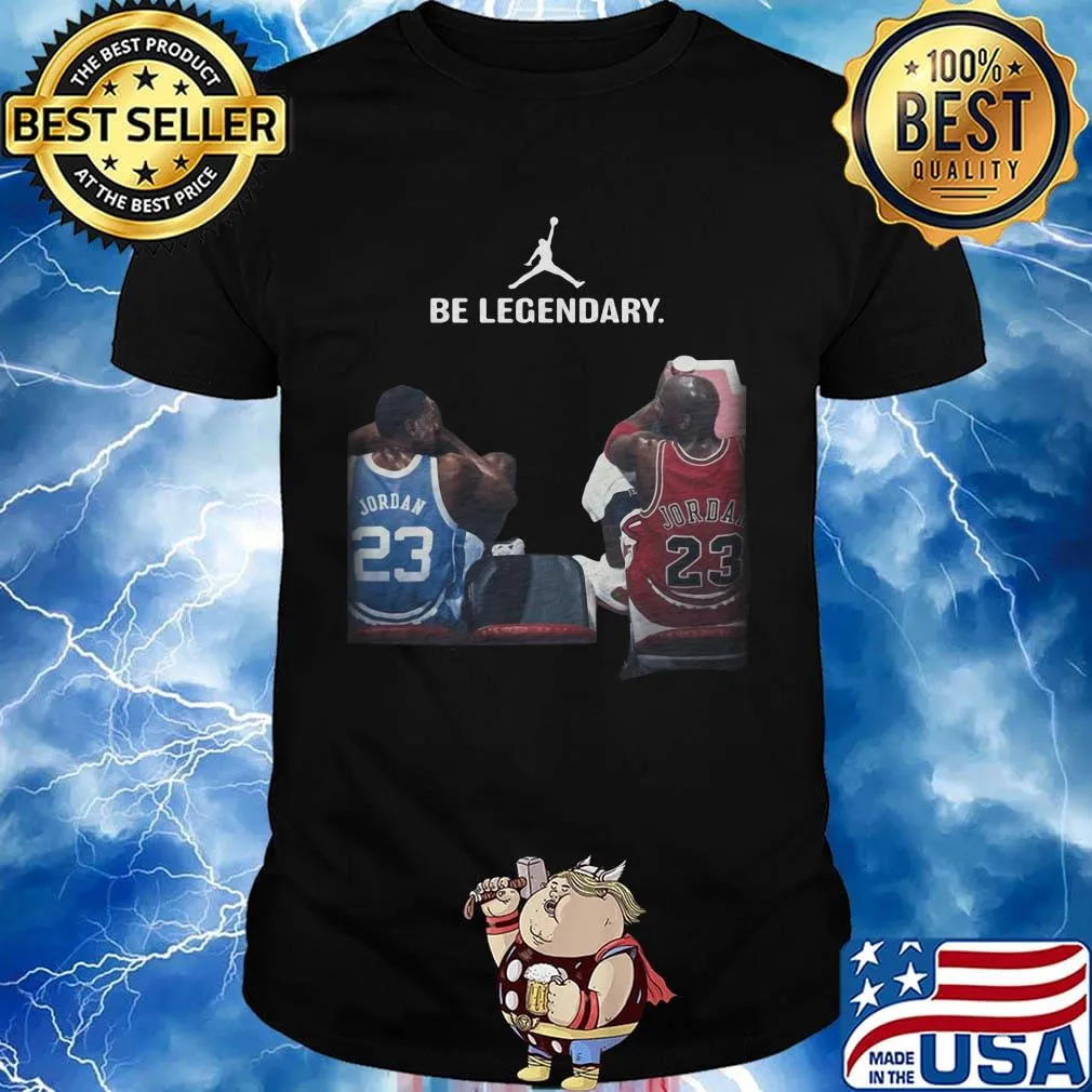 Be legendary michael jordan and kobe bryant shirt