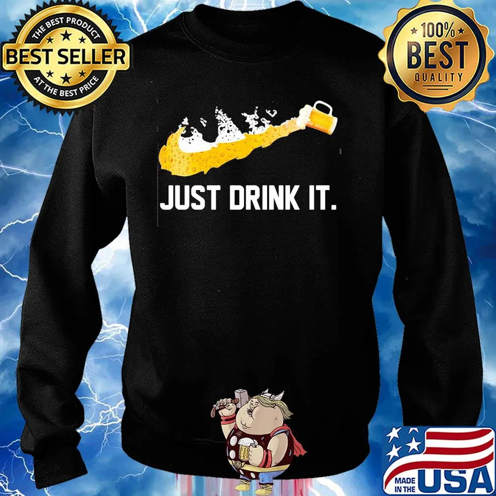 Beer nike just love its s Sweater