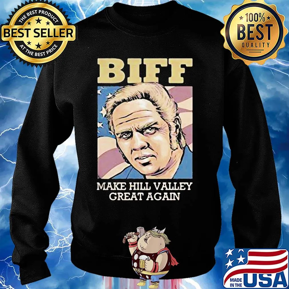 Biff make hill valley great again american flag independence day s Sweater
