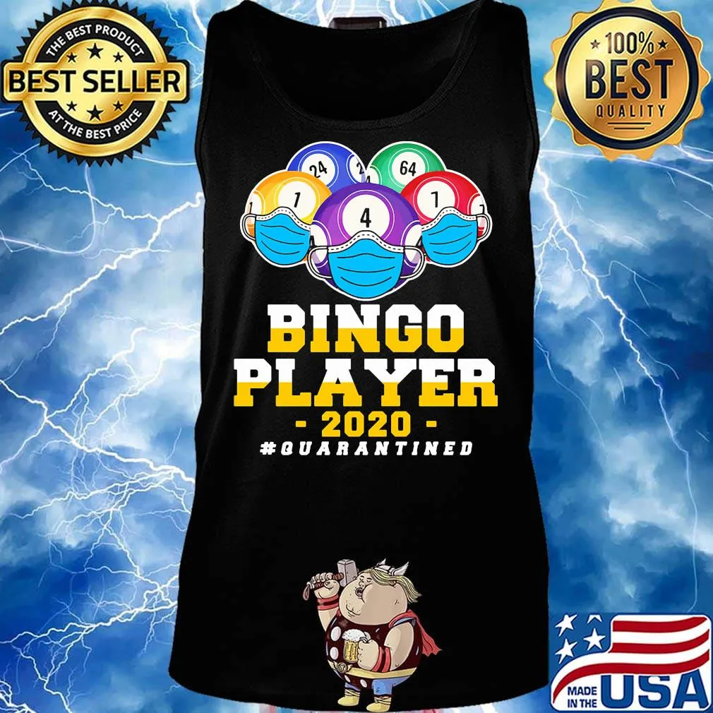 Bingo player 2020 quarantined mask s Tank top