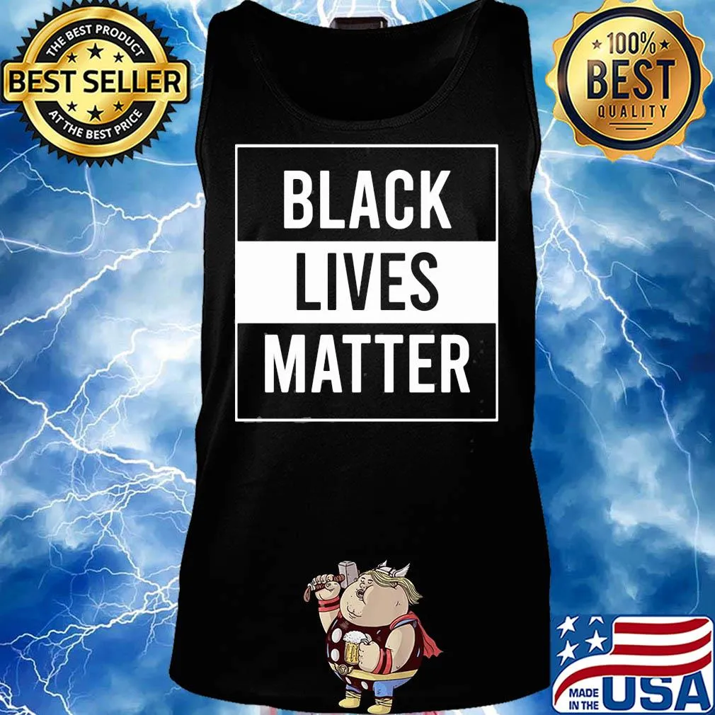 Black lives matter george floyd line s Tank top