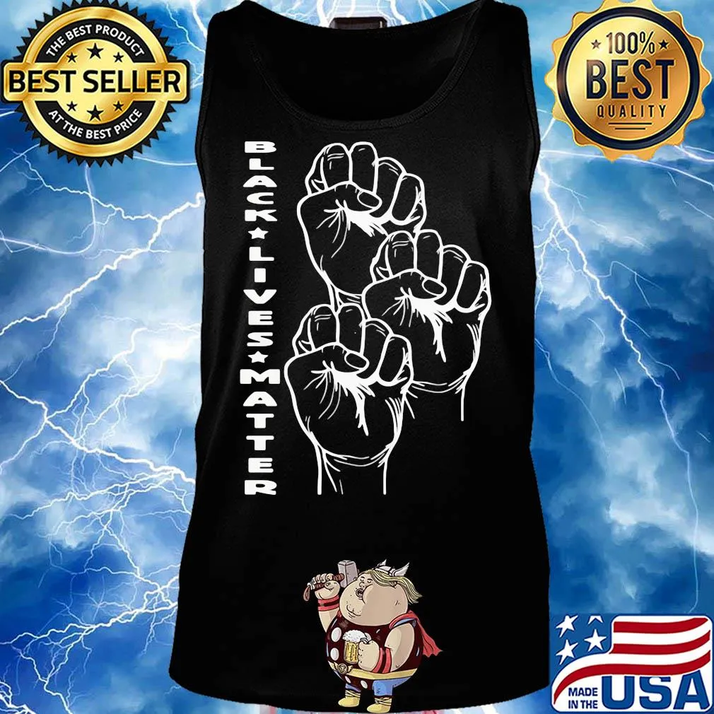 Black lives matter hand s Tank top