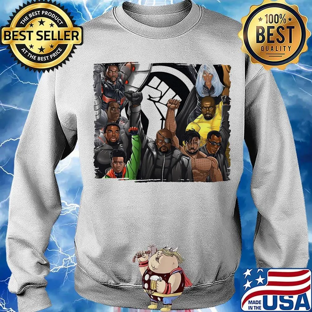 BLack Lives Matter Heroes Shirt Sweater