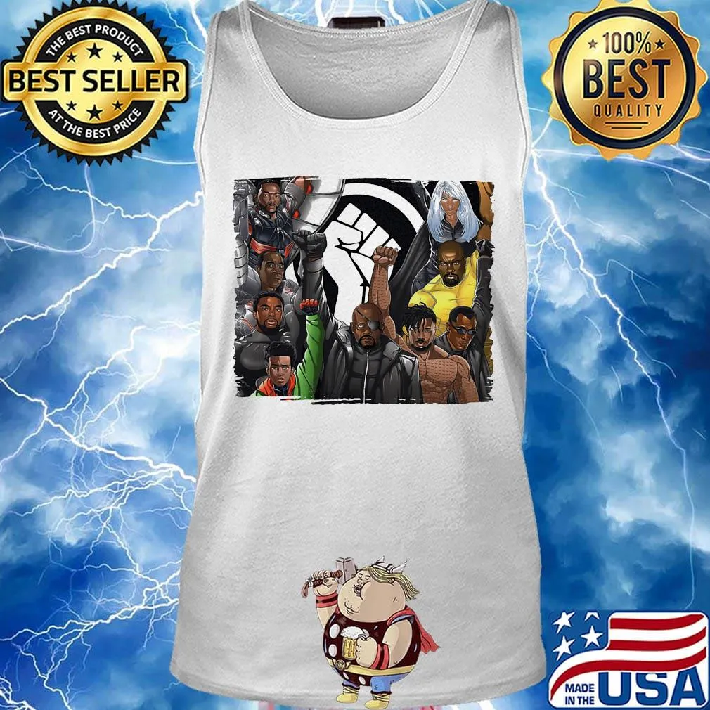 BLack Lives Matter Heroes Shirt Tank top